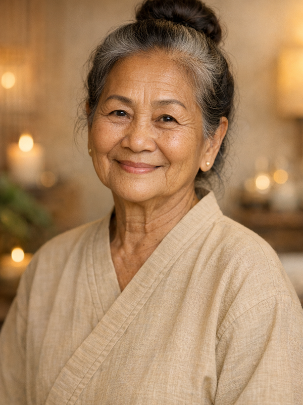 Porträt Omi - Gründerin